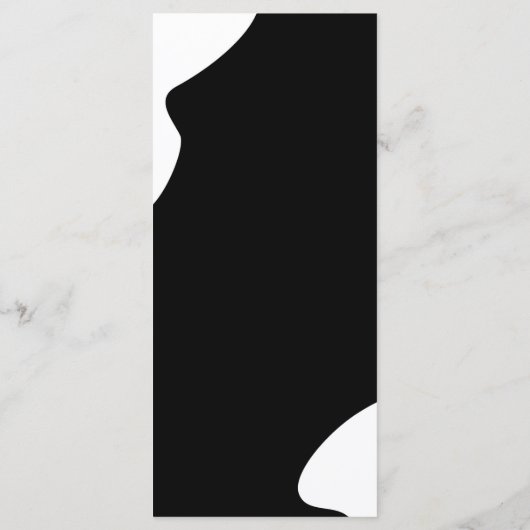 Moderne Elegantie Roze Bloemen string licht Menu (Achterkant)