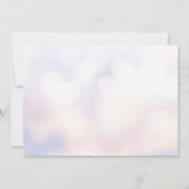 Moderne Elektrische Blauwe Kerstboom Kaart (Achterkant)