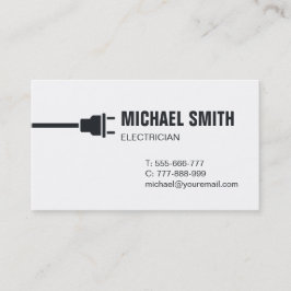 Moderne elektrische Visitekaartje