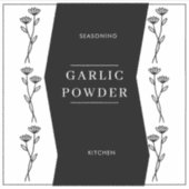 Moderne elementaire minimale keukenkrabbers sticker (Voorkant)