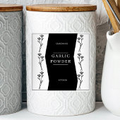 Moderne elementaire minimale keukenkrabbers sticker