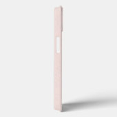 Moderne Eligante Retro Lijn Monogram Case-Mate iPhone Case (Achterkant / Rechts)