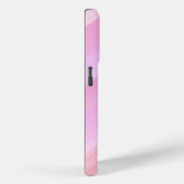 Moderne Eligante Retro Lijn Monogram Case-Mate iPhone Case (Achterkant / Rechts)