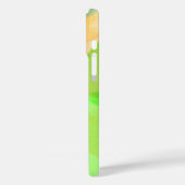 Moderne Eligante Retro Lijn Monogram Case-Mate iPhone Case (Achterkant / Links)
