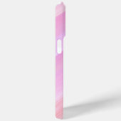 Moderne Eligante Retro Lijn Monogram Case-Mate iPhone Case (Achterkant / Rechts)