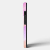 Moderne Eligante Retro Lijn Monogram Case-Mate iPhone Case (Achterkant / Links)