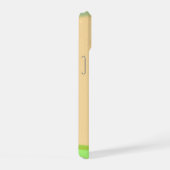 Moderne Eligante Retro Lijn Monogram iPhone 15 Case (Rechterkant)
