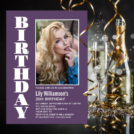 Moderne Elke Leeftijd Witte Foto van de Dag Kaart