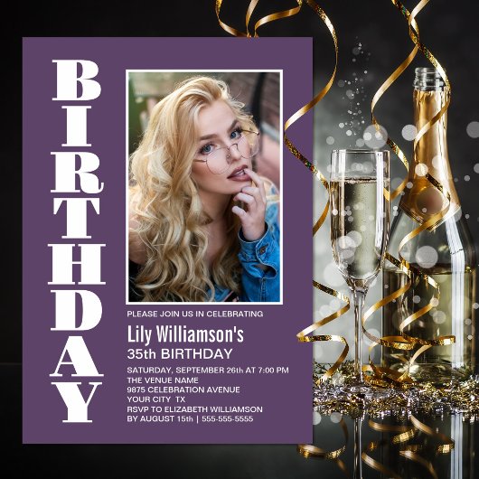 Moderne Elke Leeftijd Witte Foto van de Dag Kaart