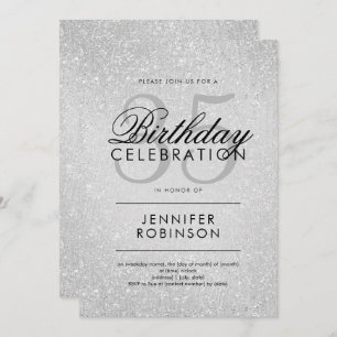 Moderne, elke leeftijd Zilver Glitter Paint Kijk Kaart