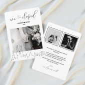 Moderne Elopement Aankondiging | Barcelona
