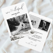 Moderne Elopement Aankondiging | Napa Valley