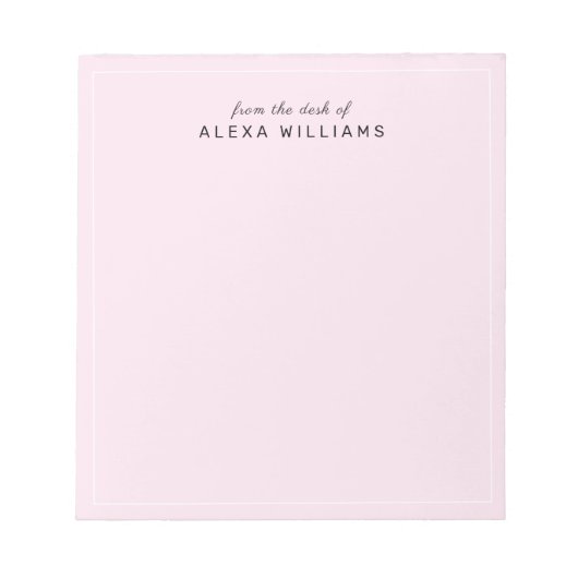 Moderne eminine vanaf de desktop van het script Bl Notitieblok (Voorkant)