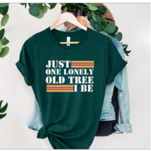 Moderne emotionele quote   Oranje gele lijn T-shirt