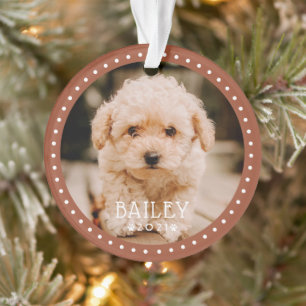 Moderne en afspeelbare Stippen Pet Dog Puppy Paw F Ornament
