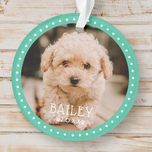 Moderne en afspeelbare Stippen Pet Dog Puppy Paw F Ornament