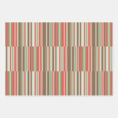 Moderne en artistieke kerst inpakpapier vel (Voorkant 2)