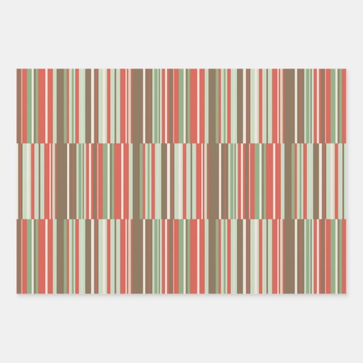 Moderne en artistieke kerst inpakpapier vel (Voorkant 2)