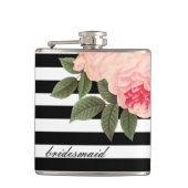 Moderne en chic Bridesmaid Flask Heupfles (Voorkant)
