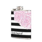 Moderne en chic Bridesmaid Flask Heupfles (Links)