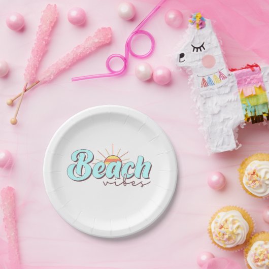 Moderne en eenvoudige buisjes wit papieren bordje (Feest)