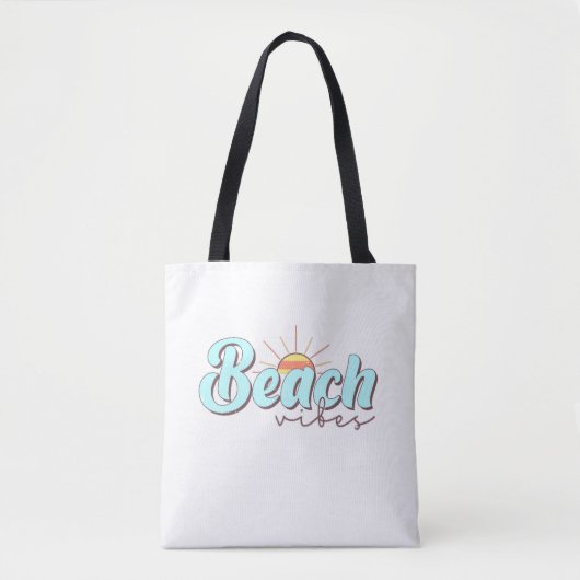 Moderne en eenvoudige buisjes wit tote bag (Voorkant)