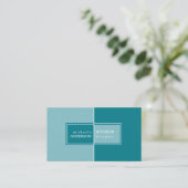 Moderne en eenvoudige Custom Color Interior Design Visitekaartje (Staand voorkant)