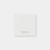 Moderne en Elegante Bruiloft Typografie Post-it® Notes (Voorkant)