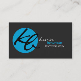 Moderne en elegante fotografie visitekaartje