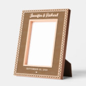 Moderne en elegante gepersonaliseerde namen en dat gegraveerde lijstjes (Links)