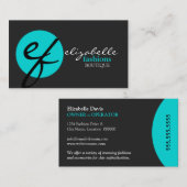 Moderne en elegante Mode Visitekaartje (Voorkant / Achterkant)