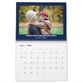 Moderne en elegante reeks citaten 12 maanden Foto Kalender (Mar 2026)