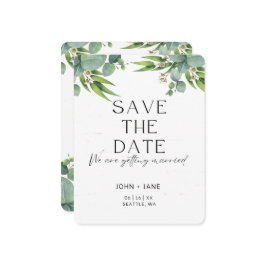 Moderne En Elegante Save The Date Kaart