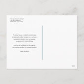 Moderne en Elegante Script Gelukkig Hanukkah Foto Feestdagenkaart (Achterkant)