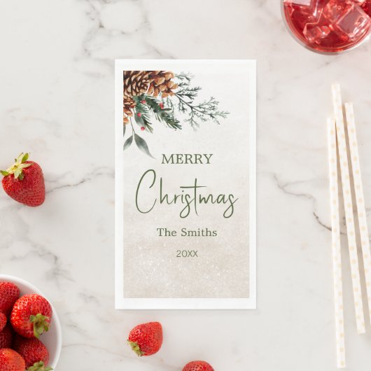 Moderne en elegante sparren servet (Insitu)