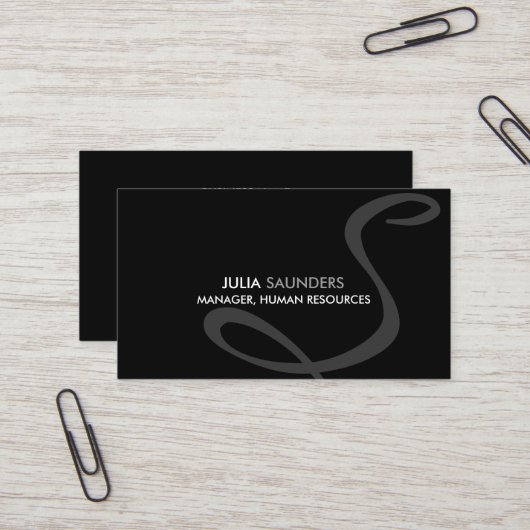 Moderne en elegante Visitekaartjes (Voorkant / Achterkant in situ)