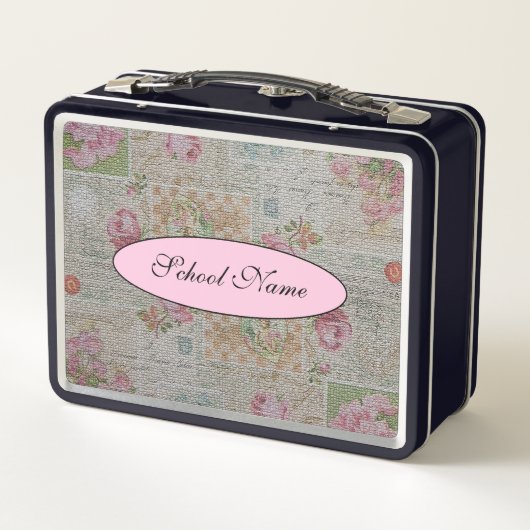 Moderne en  Floral voegen Jouw tekst toe (Achterkant)