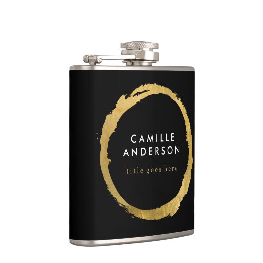 Moderne en grafische maatkolf heupfles (Rechts)