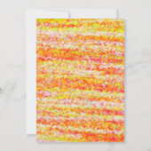 Moderne en heldere goud- en roze tinten save the d date (Achterkant)