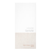 Moderne en hepte Kaart (Achterkant)