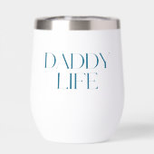 Moderne en Klassevolle Typografie Papa Leven (Achterkant)