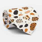 Moderne en kleurrijke Animal Print Stropdas (Opgerold)