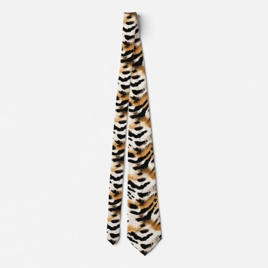 Moderne en Kleurrijke Dierenprint Stropdas (Achterkant)