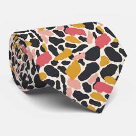 Moderne en Kleurrijke Dierenprint Stropdas
