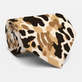 Moderne en Kleurrijke Dierenprint Stropdas (Opgerold)