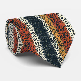 Moderne en Kleurrijke Dierenprint Stropdas