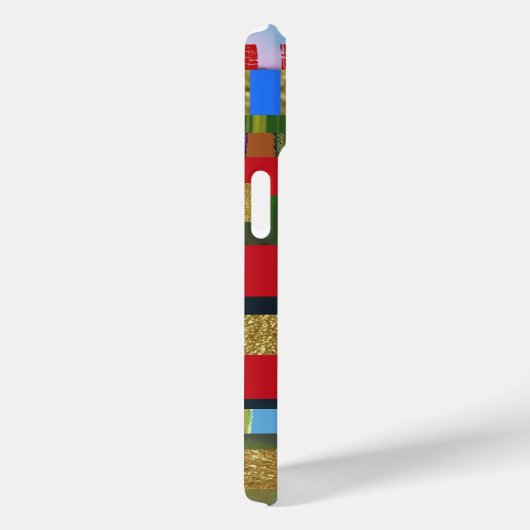 moderne en kleurrijke strepen op maat Case-Mate iPhone case (Achterkant / Rechts)