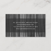 MODERNE EN MINIMAAL DARK HOUT - BOUWBEDRIJF VISITEKAARTJE (Achterkant)