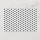 Moderne en minimale Boeken voor het Baby zwarte pe Informatiekaartje (Achterkant)