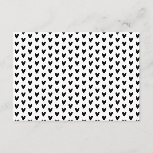 Moderne en minimale Boeken voor het Baby zwarte pe Informatiekaartje (Achterkant)